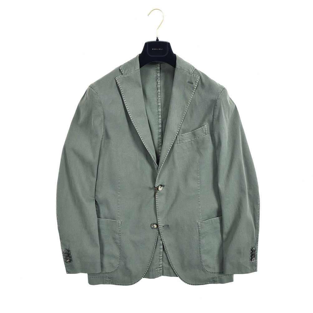 BOGLIOLI SOHO ボリオリ ソーホー ネイビーストライプジャケット42