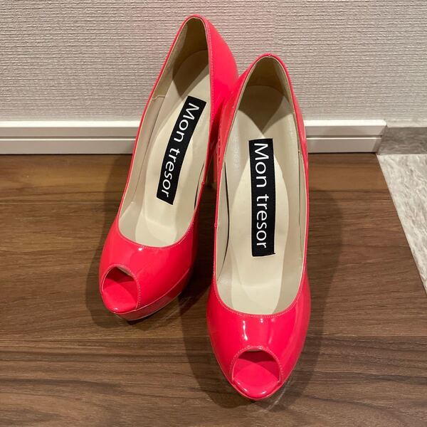 モントレゾール オープントゥパンプス