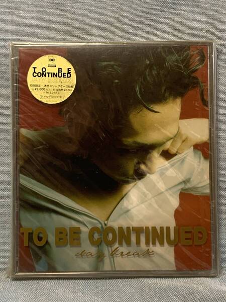 CD トゥービーコンティニュード / デイ ブレイク ★新品未開封★デッドストック品