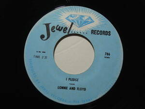 Lonnie And Flopyd・I Pledge / Whip It Up Baby　US 7”