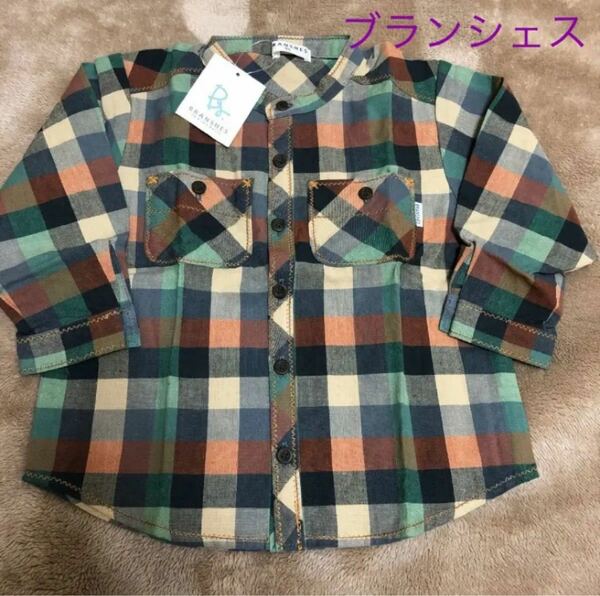 子供服　新品　95 ブランシェス　シャツ