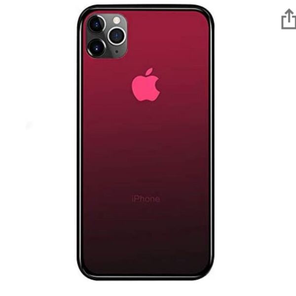 iPhone 11 Pro 用 ケース ガラスケース 強化ガラスケース グラデーション レンズ保護 耐衝撃 極薄 耐久 