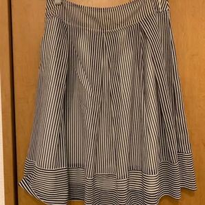 ボーダーフレアスカート