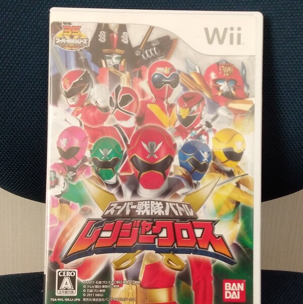 【取説あり】wii スーパー戦隊バトル レンジャークロス