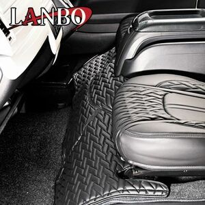 LANBO 200系ハイエース 標準車 エンジンフードカバー BKステッチ