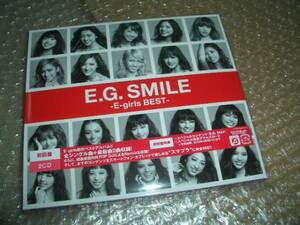 ◆[新品] E.G. SMILE -E-girls BEST- 【初回仕様2CD】:三方背ケース■[セル] 彡彡