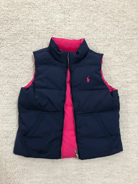 POLO RALPH LAUREN リバーシブル ダウンベスト　M 