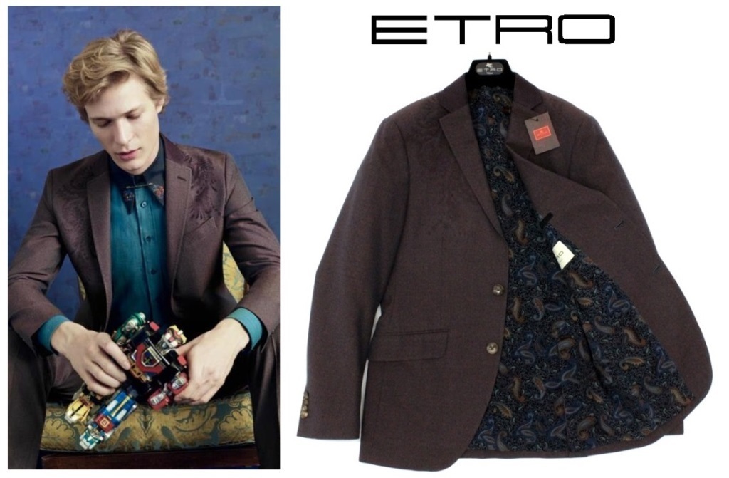 人気のファッションブランド！ 【新品】ETRO 定価27万 50 テーラードジャケット テーラードジャケット