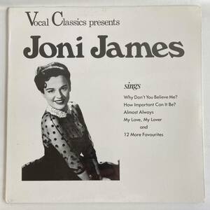 ジョニ・ジェームス (Joni James) / Vocal Classics presents Joni James sings 米盤LP Vocal Classics 4004 未開封