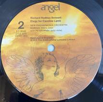 レディ・カロライン (1972) リチャード・ロドニー・ベネット 米盤LP Angel S-36946 Cutout_画像6