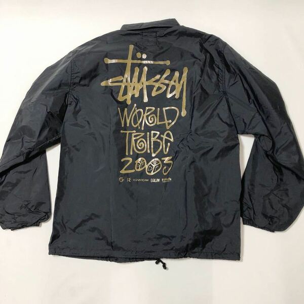 STUSSY WORLDTRIBE 2003 STAFF 限定 コーチ ジャケット ( ステューシー チャプト 周年 記念 レア 非売品 スタッフ限定 )