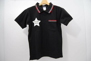 coco★新品★ブリリアントビルド★半袖ポロシャツ★シンプル★黒★ブラック★XS※ネコポス発送可★63003