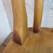 イギリス アンティーク 家具 キッチンチェア スティックバック 椅子 イス 店舗什器 カフェ 木製 英国 KITCHENCHAIR 4858d_画像10