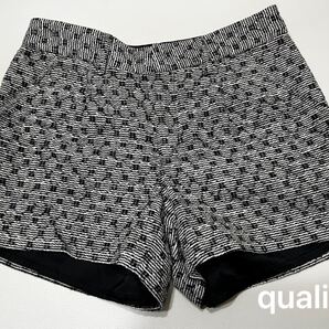 ショートパンツ 柄 qualite ネイビー パンツ カリテ