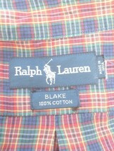 polo ralph lauren ボタンダウンシャツ 長袖 ギンガムチェック カジュアル タグ切れ サイズ マルチカラー メンズ 1210000002938_画像5