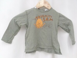 DOLCE&GABBANA ドルチェ＆ガッバーナ Tシャツ　ベビー服 プリント　後ろホック　YOSEMITESAM 74-80 グリーン キッズ 1210000003324