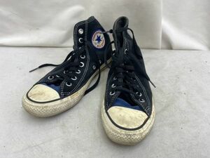 CONVERSE Converse lady's 25cm black navy × Cher is ikatto sneakers suede 1209000014621
