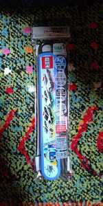  Tomica patrol car anti-bacterial sliding chopsticks box set made in Japan new goods * unopened * prompt decision Takara Tommy 