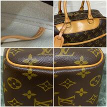 美品 Louis Vuitton モノグラムライン ドーヴィル ハンドバッグ ヴィンテージバッグ ボーリングバッグ 90'S VINTAGE_画像8