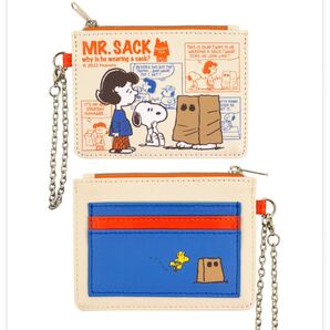 スヌーピータウンショップオリジナル MR.SACKスヌーピーコインカードケース