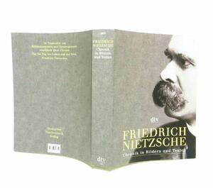 【お宝KO】ドイツ語版 本 Friedrich Nietzsche フリードリヒ ニーチェ Chronik in Bildern und Texten 歴史 人物 政治 資料 9783423307710