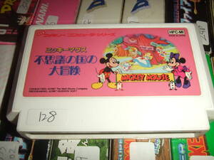 ミッキーマウス不思議の国の大冒険 ファミコン FC NES 128 Mickey Mouse Hushigi No Kuni No Dai Bouken
