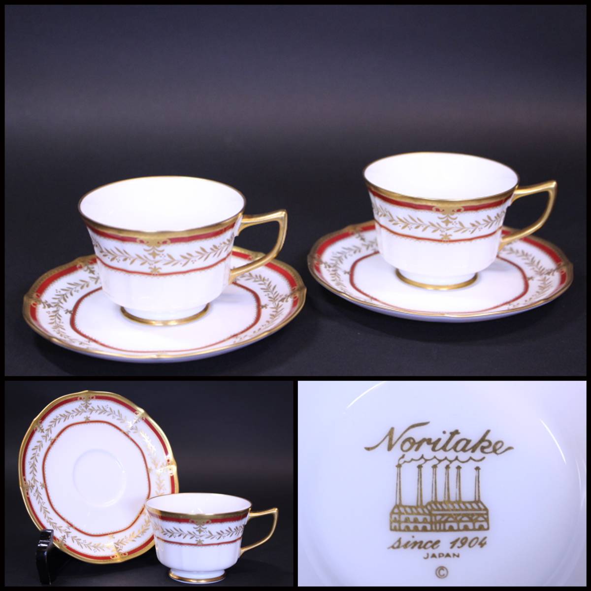 専用ですノリタケ ダイヤモンドコレクション MEDIEVAL ROSE 6客 opal.bo