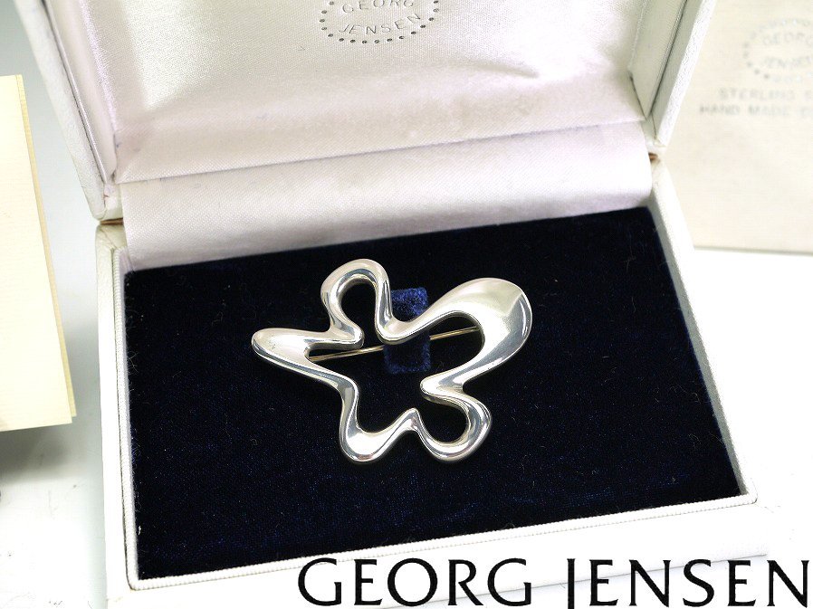 ワンピース専門店 ジョージジェンセン 295 ブローチ GEORG JENSEN www