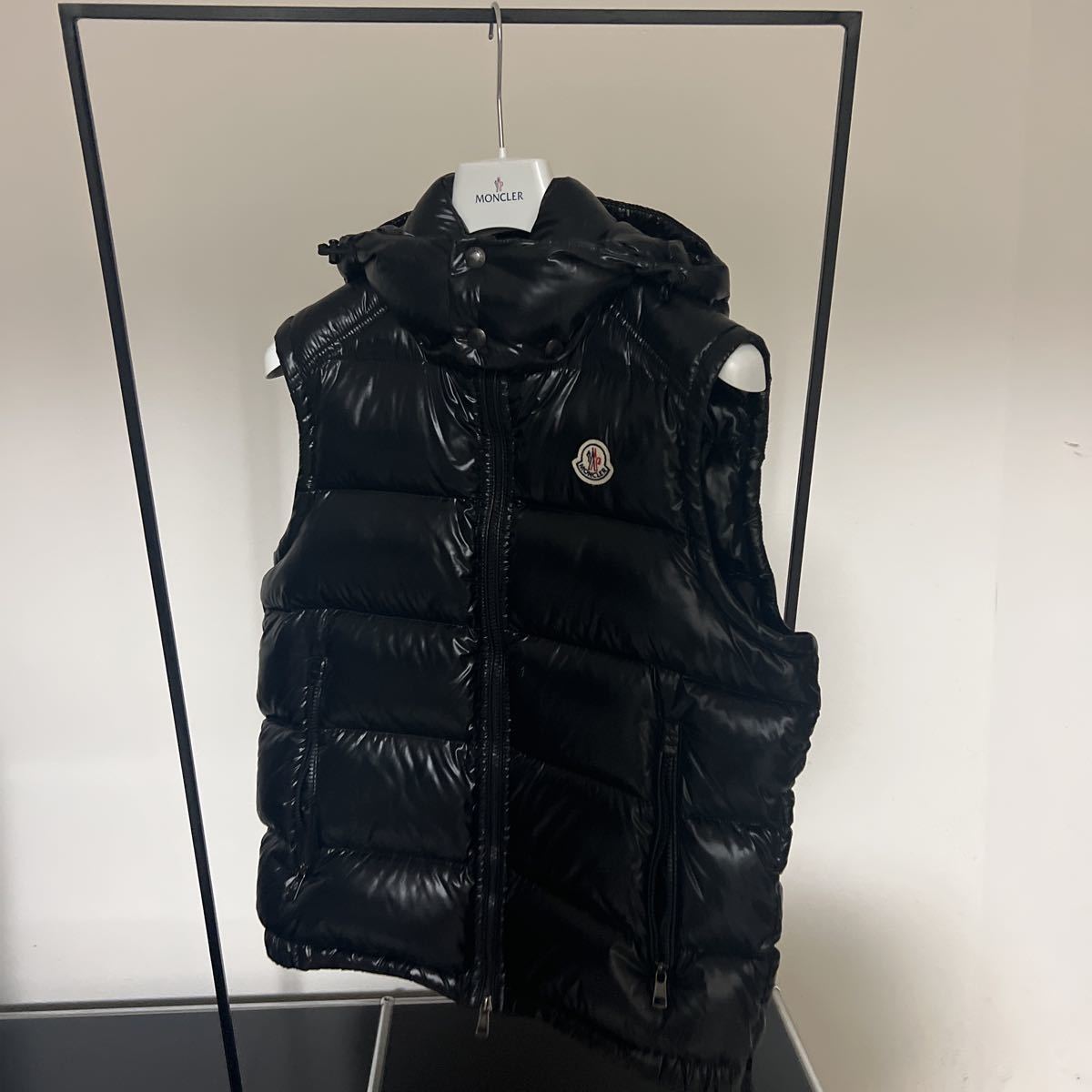 モンクレール★MONCLER★ダウンベスト★ブラック★サイズ2★ラセット