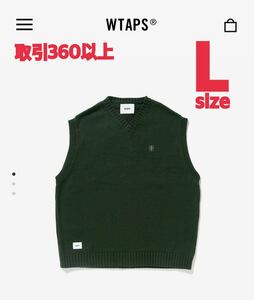 WTAPS 2022FW DITCH VEST OLIVE DRAB Lサイズ ダブルタップス ディッチ ニット ベスト オリーブドラブ ニットベストLARGE 