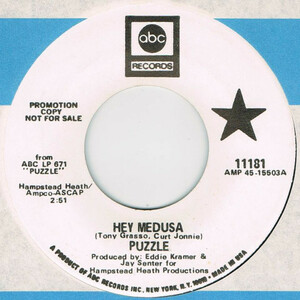 ●PUZZLE / HEY MEDUSA [US 45 ORIGINAL 7inch シングル サイケ PROMO 試聴]