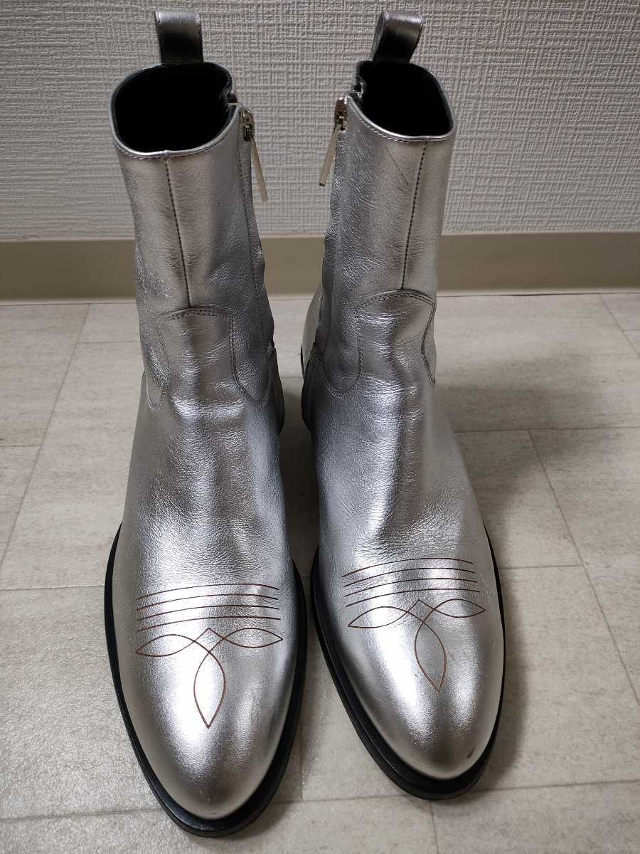 再×14入荷 1948 ジミーチュウ レザー ビジュー ショートブーツ