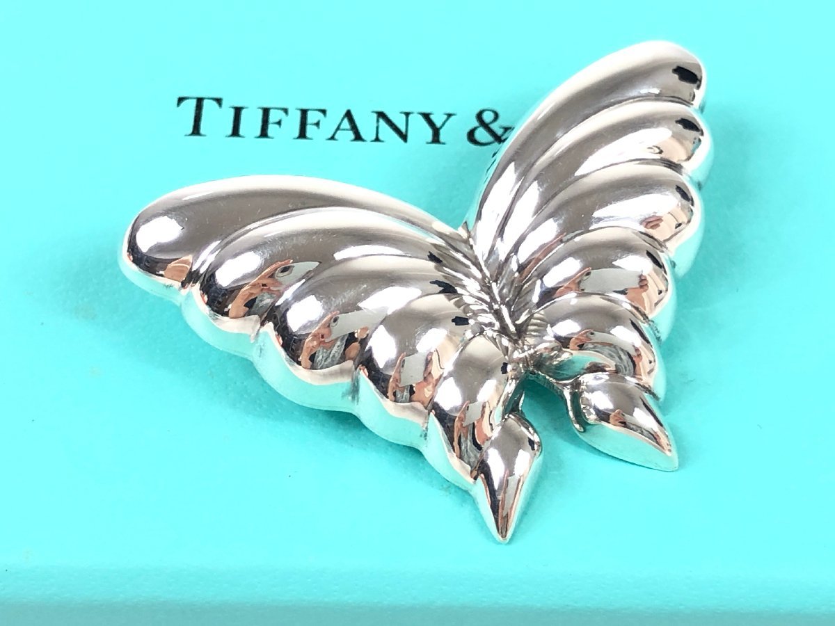 オンライン購入 Tiffanyラージ はちブローチ 美品 ブローチ/コサージュ