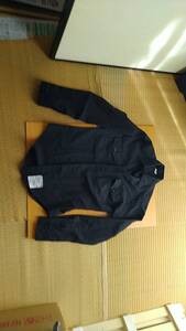 1980's U.S.Military L/S Service Shirts　BLACK　size S (表記 14 x 33)