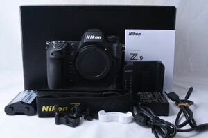 ■ほぼ未使用■ Nikon ミラーレスカメラ 一眼 Z9 ボディ ■ショット数たった53回■