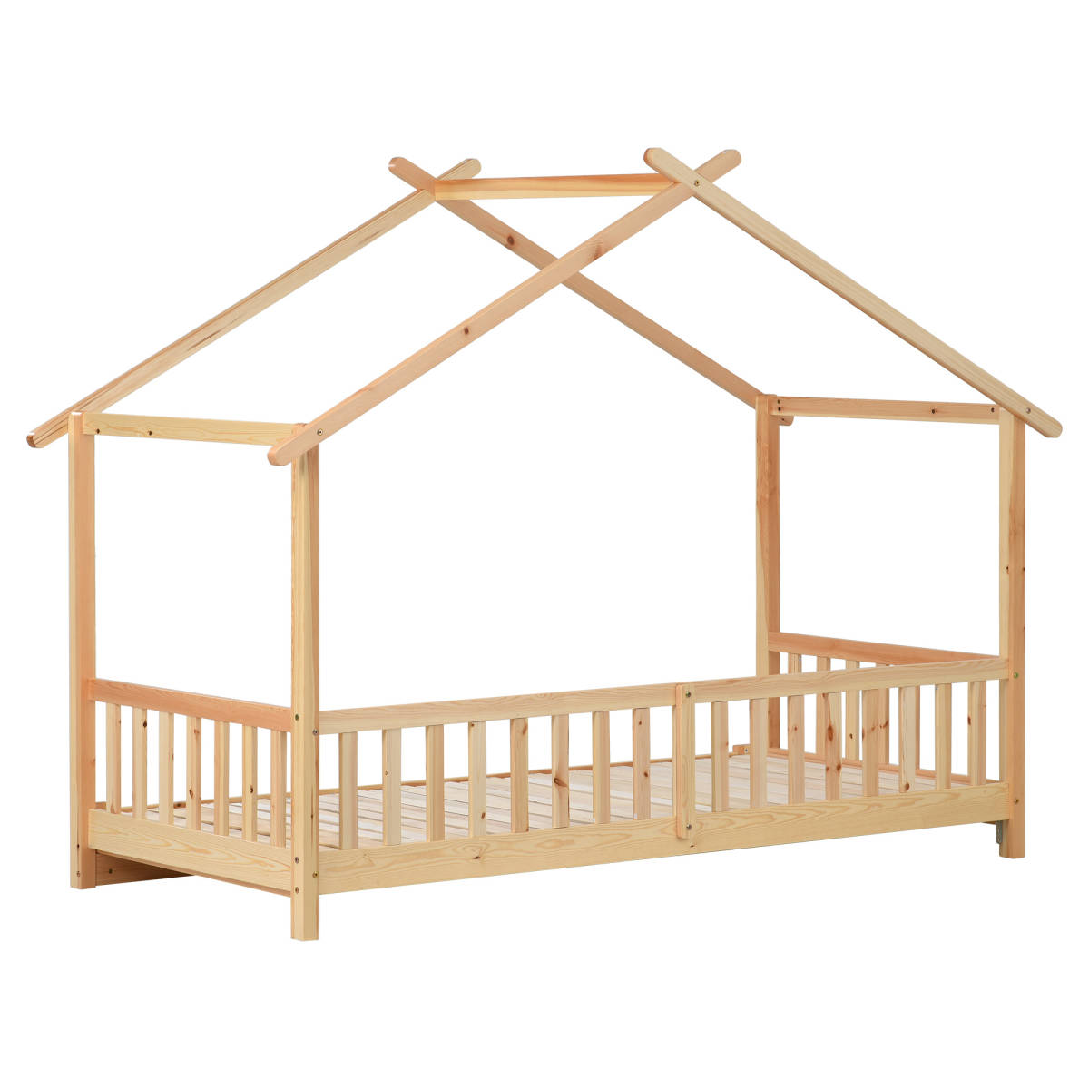ベッド子供部屋木製ソファベッド伸長式シングル子供ベッド 北欧風