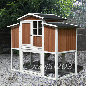 * beautiful goods * high quality * wooden chicken small shop . is to small shop pet holiday house house rainproof . corrosion rabbit chicken small shop breeding outdoors .. garden for cleaning easy to do 