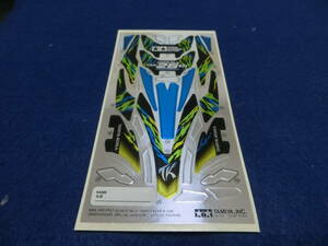  used sticker avante Mk.Ⅲ Tamiya Korea 25 anniversary commemoration spot sale *3*( non-standard-sized mail )** Tamiya Mini 4WD **