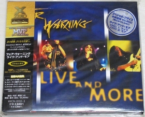 *fea* warning FAIR WARNING live * and * moa LIVE AND MORE the first times limitation 2 sheets set teji pack specification Japanese record XRCN-2032-3 as good as new 