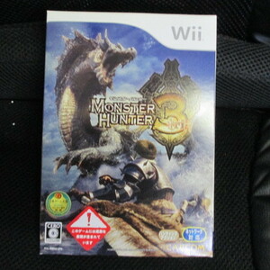 Nintendo Wiiソフト モンスターハンター3 トライ　中古