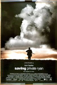 オリジナルポスター「プライベート・ライアン」US版1SH 1998年初公開 アドバンス版 スティーブン・スピルバーグ トム・ハンクス