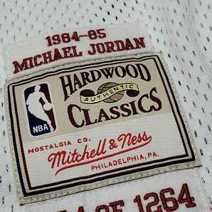 マイケル ジョーダン ブルズ オーセンティックジャージ 限定ユニフォーム ミッチェル＆ネス Mitchell&Ness 1984年デビュー戦の画像5