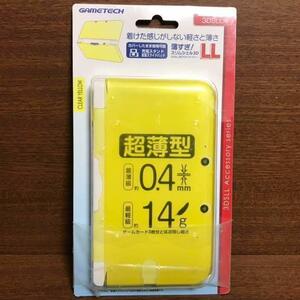  super thin type! slim shell 3DSLL light weight yellow yellow color game Nintendo 