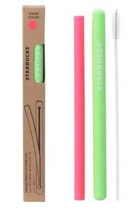 [ online store limitation ]li user bru straw &si Ricoh n case neon green Starbucks start ba straw 