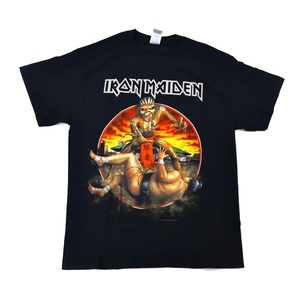 GILDAN バンドTシャツ L ブラック IRON MAIDEN 2016 両国国技館 日本限定発売