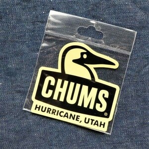  Chums sticker Sticker CHUMS Booby Face navy CH62-1124 new goods waterproof material 