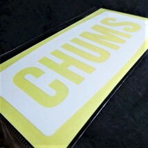 CHUMS Logo M Cutting Sheet CH62-1483 新品 チャムス ステッカー 防水素材_画像3