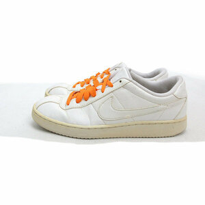 y■【25cm】ナイキ/NIKE BRUTEZ ブルテッツ フェイクレザースニーカー■白MENS/55【中古】