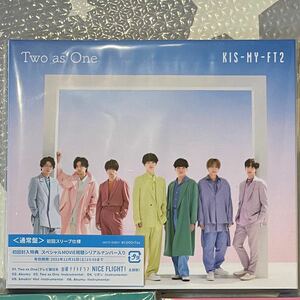 Kis-My-Ft2 Two as One＜通常盤/初回仕様＞ 12cmCD Single ※あり