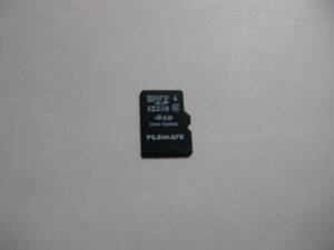 4GB　FILEMATE　microSDHCカード　フォーマット済み　メモリーカード　microSD